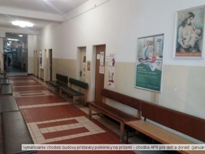 Modernizácia, rekonštrukcie a opravy na Poliklinike Sabinov, foto 3 z 83