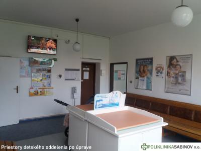 Úprava priestorov detského oddelenia - február 2020, foto 16 z 17