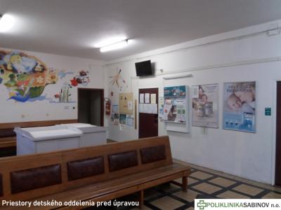 Úprava priestorov detského oddelenia - február 2020, foto 4 z 17